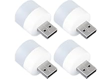 Stewit Plug in LED Night Light Mini USB LED Light Flexible USB LED Ambient Light Mini USB LED Light, LED Portable car Bulb, I