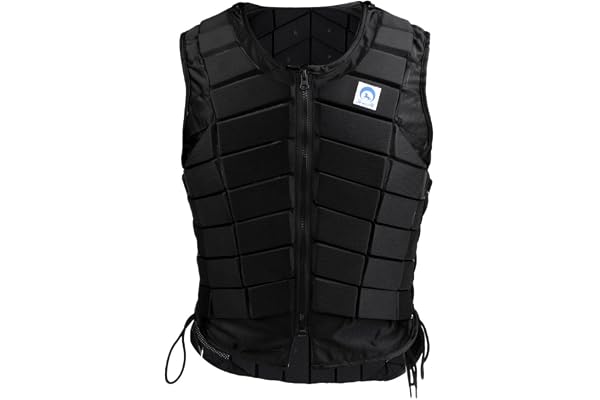 Sharplace Équestre Latéral Zippé Protecteur Gilet Équitation Confortable Costume Randonnée