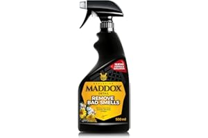Maddox Detail - Ambientador de coche, Neutralizador De Olores Para Coche | Elimina Malos Olores, Bacterias, Gérmenes, Hongos y Quita Olores Tejidos del coche | Remove Bad Smells 500ml