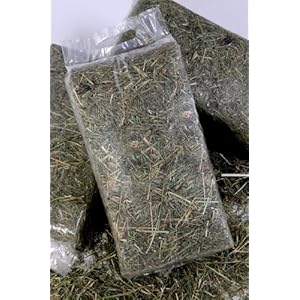 Heno de prado en prácticas bolsas de 1 kg