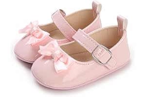 MASOCIO Zapatos Bebe Niña Recién Nacido Primeros Pasos Zapatos Princesa Bebé Suela Blanda Antideslizante