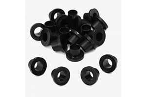 Danmar 20 Pack Nylon Tension Rod Washers -Black