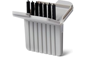 CASTLE HEARING CONFEZIONE GRIGIA ORIGINALE ORIGINALE (3 confezioni) | Compatibile con Phonak, Widex e Unitron Cerustops | Filtri di ricambio.