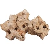 Sera Rock Hole Stone (Price per Stone) Different Sizes - Natural Perforated Stones for Aquarium Decoration - Rock Decoration