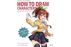Anime Academy! How to Draw Characters: Your Guide to Drawing your own Manga Characters with Unique Personalities and Themes!