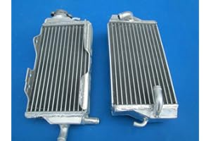 FSMOTO Radiateur Aluminium Pour Hon-da CR125 CR125R 2000 2001 CR 125 00 01