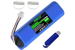 PALOGREEN Batterie de rechange Li-ion 14,4 V pour aspirateur Proscenic M7 M8 Pro/Lydsto R1/Uoni V980 Plus/Lenovo Lr1/Roidmi Eve Plus/Xiaomi Viomi S9