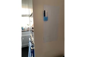 ‎KAROFOILFIX Magnetfolie | Haftgrund für Magnete | Magnettafel | Ferrofolie selbstklebend | beschreibbar, abwischbar, magnetisch | (weiß, 50x30cm)