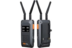 Lemorele Transmisor y Receptor HDMI Inalámbrico con Salida en Bucle, Transmisión 5G HDMI Compatible con hasta 4 receptores, Alcance 200M，para conectar portátiles, videocámaras a HDTV/monitores