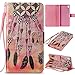 Produktbild Roreikes Sony Xperia E5 Hülle, Sony Xperia E5 Case, Hülle Muster Blume Strap Wallet Handschlaufe Cover Tasche Bunte Retro PU Leder Flip Case Handytasche Muster Schutz Hüllen im Bookstyle Handyhülle Ledertasche mit Stand Funktion Kartenfächer Magnetverschluss Magnet Etui Schale Schutzhüllen für Sony Xperia E5