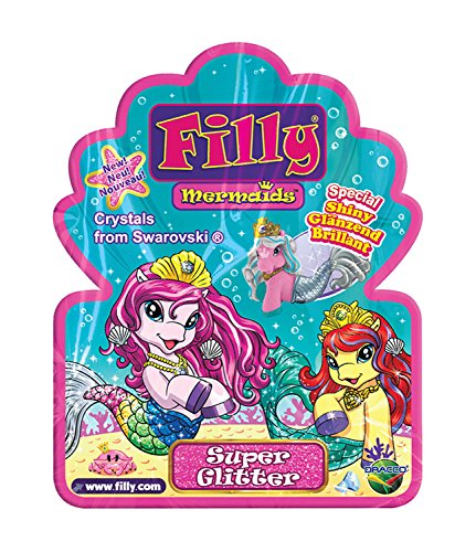 Dracco m063009 Filly Mermaid Super Paillettes - Chevaux, 1 Booster