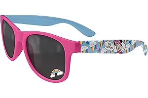 HOVUK 13cm Plastic Polarized Sunglasses, Girl's Sunglasses UV Sun Protection Shades, Kid's Favorite Animated Characters Printed, Lightweight, Cute Eye Wear, Age 3+ Years Children's Gift…