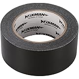 Fixman 188845 Heavy Duty Black Duct Tape 50mm x 50m