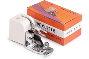 YEQIN Side Cutter Presser Foot Feet Household Sewing Machine Attachment for All Low Shank Singer Janome Brother