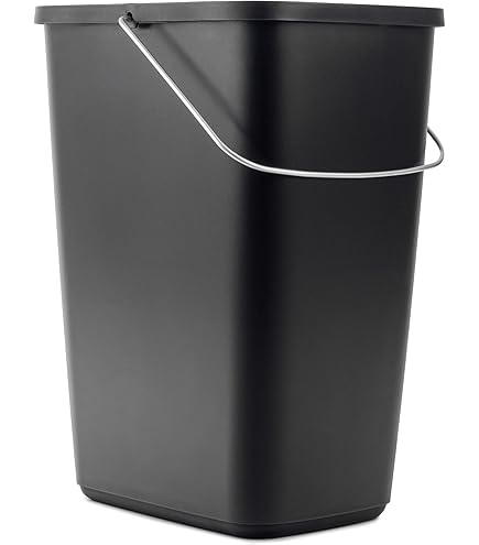 Durabin 90 - Contenitore Per Rifiuti 90 Litri, Grigio, Polipropilene Resistente, Per Riciclo E Lavoro