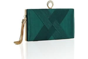 XINGSHUNFU Clutch Geldbörsen für Damen Quaste Abend Clutch Tasche Sparkly Diamond Crossbody Umhängetasche für Hochzeit Night Out Party