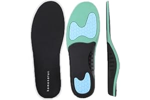 HOMENATUR Plantillas Gel Hombre Trabajo Mujer - Gel+TPU+PU - Uso Diario Calzado Deportivo - Diseño Transpirable - Cuidado de Pies - Silicona Foam Memory Alivio Taloneras - Padel Ciclismo (39-40)