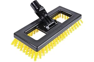 Scot Young DL940 Deck Scrubber Yellow, Handle sold separately, 235mm/9.25"(L)