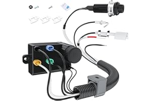 GFTIME 69851 Zünderkit Ersatz für Weber Spirit 220/320/330/335 Serie, Modelljahr 2013, kompatibel mit Weber 7643, Zünder mit Drahtmanagement und Keramikschutz, Grill Anzünder Ersatzteile