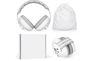 Fuutilake Ochrona słuchu dla niemowląt, ochrona słuchu dla dzieci, z redukcją szumów, ochrona słuchu dla dzieci 0-2 lata, idealne na co dzień i na imprezy, szary, M