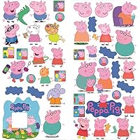 Peppa Pig Aufkleber-Set – über 700 Bunte, Wasserfeste Sticker Für Kinder