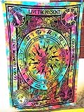 mandalas de playa Multiusos: estos tapices se pueden utilizar como una manta para pícnic, cubrecama, toalla de playa, esterilla de yoga, mantel, cortinas y, por supuesto, como tapicería o para colgar en la pared como decoración o colcha de dormitorio.