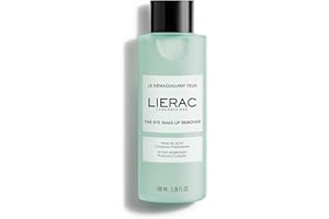 Lierac Struccante Waterproof Bifasico Occhi, Adatto ad occhi sensibili e ai portatori di lenti a contatto, Previene la perdita ciglia, Formato 100ml