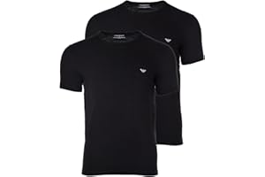 Emporio Armani Men's 2-Pack Endurance Crew Neck T-Shirt T-Shirt Uomo (Pacco da 2)