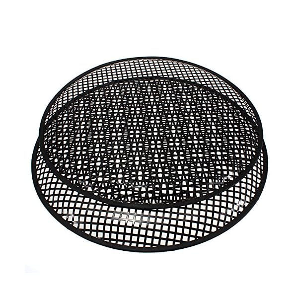 Wooya Metallauto Subwoofer Waffle Grills Speaker Cover Protector Guard