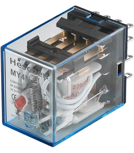 Relais Electromagnétique BEMM4C 14 Broches - 5A - 12VDC - Pour Automatisme Et Contrôle