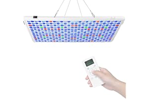 Relassy Luz LED Acuario, 60W LED de agua de mar regulable con control remoto, luz de acuario LED para pecera de agua dulce de agua de arrecifes de coral, simula el amanecer y el atardecer