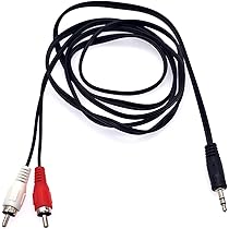 Cavo Per Altoparlanti RCA  1 M  Cavo Per Altoparlanti Con Filo Nudo Per Spina Rca Sostituire La Spina Rca~p147976877