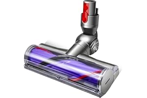 TOPWEB Quick-Release Motorhead Cleaner Replacement for Dyson V7 V8 V10 V11 V15 Vacuum Direct Drive Head for Hardwood Floor Carpets Attachment SV10 SV11 SV12 SV14 Bristle Roller Brush Parts