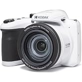 KODAK PIXPRO Astro Zoom AZ405-WH 20 MP Digital Camera 40X Optical Zoom 24 mm Wide Angle 1080P Full HD Video and 3 inch LCD (White)