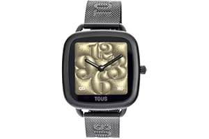 TOUS Reloj Smartwatch 300358084 D-Connect Negro, Clásico