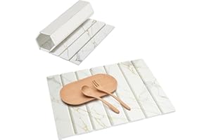 NICOLA Stone Drying Mat for Kitchen Counter, 40x30cm Fast Drying Mat, Diatomite Absorbent Dish Drying Mat, Non-Slip Dish Drain Mat for Sink, Plates, Cups