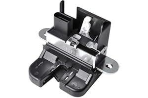 OTUAYAUTO Heckklappenschloss Kompatibel mit Golf 5, Golf 6, Passat B6 3C Variant, Passat B7, Touran, Altea, Leon, Kofferraumschloss, 4-Polig Kofferraumschloss mit Zentralverriegelung