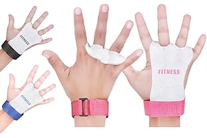 ULTRA FITNESS Kids Children Sizes pair of gymnastic leather palm hand grips protectors junior bar grips diferent colours Beam, Bars