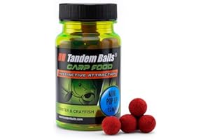‎TANDEM BAITS Tandem Baits Carp Food Perfection Mini Pop-Up Carp Pop-Ups Carp Fishing Without Effortless Bait for Big Fish Fishing Carp Accessories for Professionals & Hobby Anglers