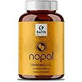 Earth Botanic Organic Nopal Cactus Extract Prickly Pear 10:1 Supplement- Opuntia 90 Veggie Capsules -(Non-GMO, Gluten Free, No Additives) - 45 Days Supply