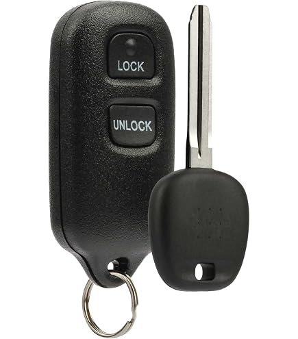 KEYECU 4D67 Remote Key Fob For Toyota – Tundra, Prius, Highlander – Uncut Blade