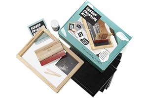 Luckies of London Print Club x Screen Printing Kit London x Luckies Serigrafia, Vinile, Misto, Taglia Unica