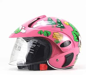 Caschi per Moto per Bambini, Caschi per Bambini Four Seasons per Bambini,  Caschi per Biciclette elettriche Mezzi elmetti, Caschi da Ragazzi e Ragazze  (2-8 Anni),Rosa : Amazon.it: Sport e tempo libero