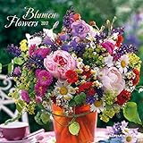 Image de Blumen 2017 - Flowers - Broschürenkalender (30 x 60 geöffnet) - Wandplaner