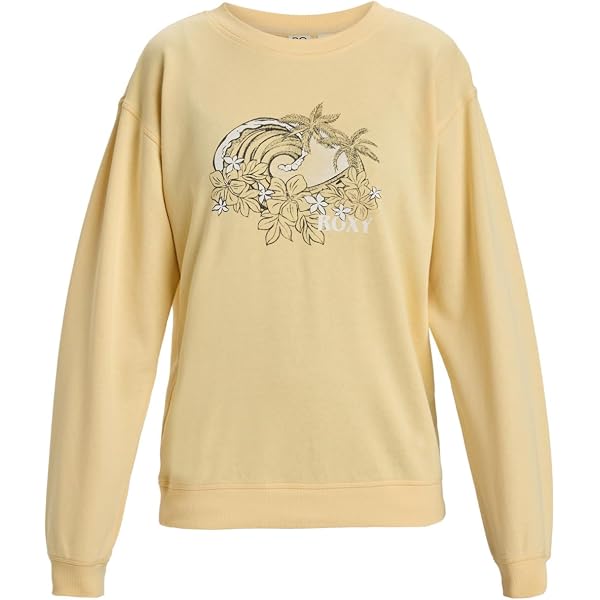 Roxy Damen Sayna Half Zip Sweatshirt – Fleece, Bequemer Oversize-Schnitt, 1er Pack