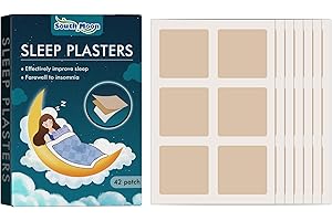 MISSDONG Schlafpflaster für Erwachsene, Besonders Stark Gegen Schlaflosigkeit, Verbessertes Set mit 42 Pflastern, Schlafpflaster für Männer und Frauen, Einschlafhilfe, Geschenke