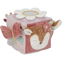Little Dutch 7243 - Sonaglio in legno FSC – Forest Friends blu
