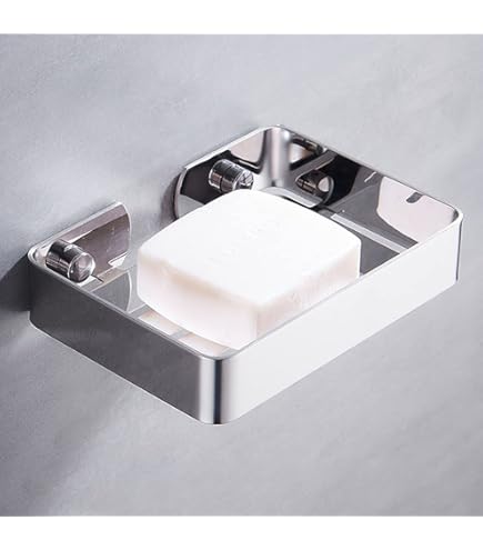 2 Portasapone Autoadesivi In Acciaio Inossidabile - Senza Foratura, Per Bagno E Cucina - Foto 7