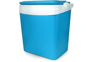 WATERSIDE Kühlbox blau passiv 25 Liter/Thermobox Warmhaltebox Box isoliert