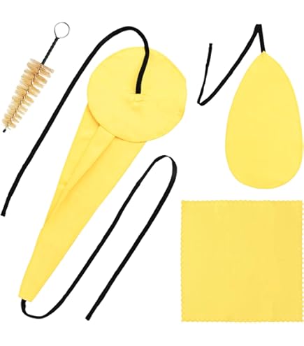 Kit Pulizia Sassofono 10-in-1 Alnicov - Pennello Bocchino, Grasso Sughero, Poggiapolsi E Accessori Per Manutenzione Sax E Clarinetto - Foto 5